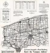 Niagara County Map, Niagara County 1939